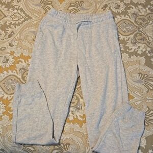Girl's gray joggers
